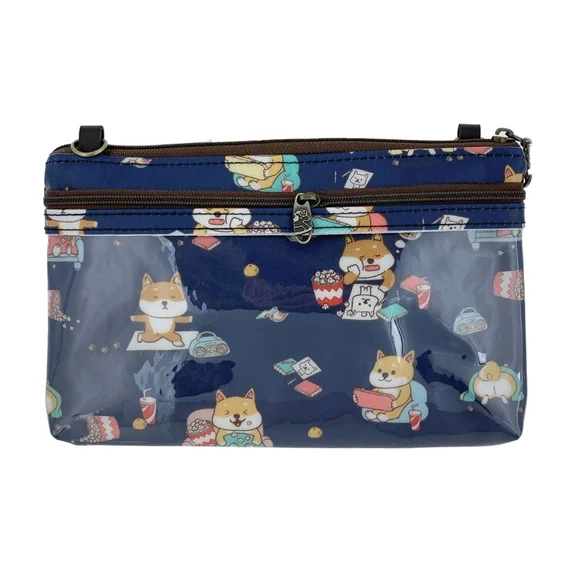 Waterproof Shiba Inu Crossbody Shoulder Phone Purse - Picture 2 of 10